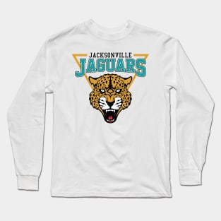 Retro Jaguars Long Sleeve T-Shirt